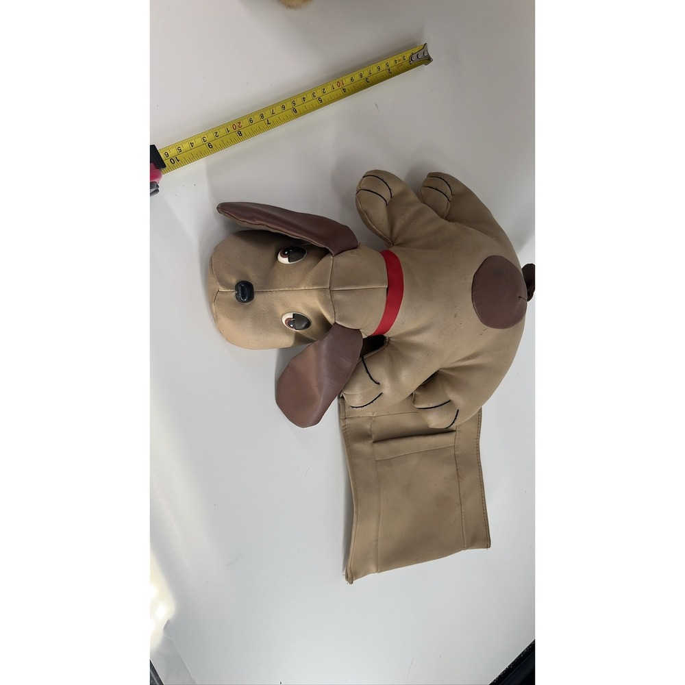 1988‎ Pound Puppies Plush Armchair TV Remote Holder Dog